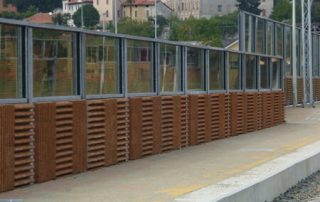 Barriera fonoassorbente "Paver Sound Power".