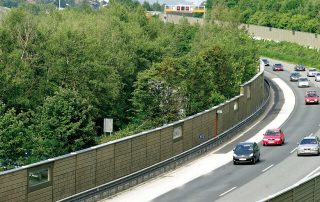 Immagine della barriera fonoassorbente "Paver Sound Power".