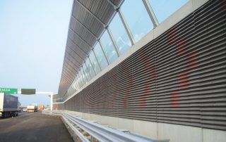 Immagine della barriera fonoassorbente "Paver Sound Power".