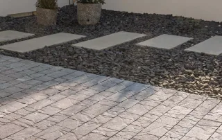 Pavimentazione "Oslo" colore Pietra Runica.