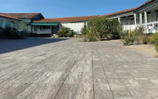 Pavimentazione modello "Saint Florent" nella variante colore Onice.