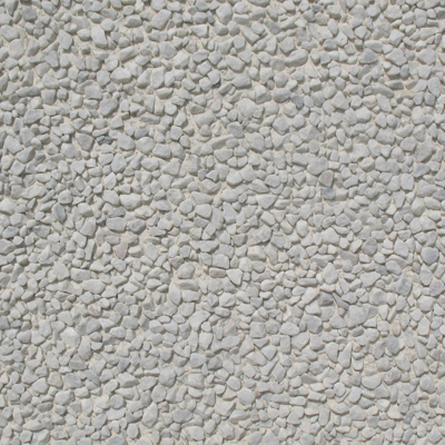 Superficie in graniglia composta da pietre Bianco Carrara.