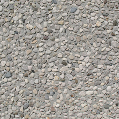 Superficie in graniglia composta da Ghiaietto Brenta.