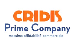 Logo CRIBIS Prime Company con il testo 'massima affidabilità commerciale'.